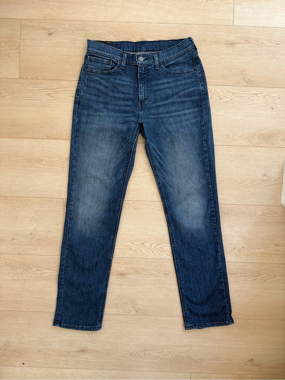 Levi’s 541 Mens Athletic Taper Medium Wash Blue Denim Jeans 33x34